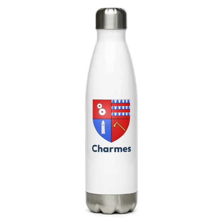Gourde inox blason de Charmes