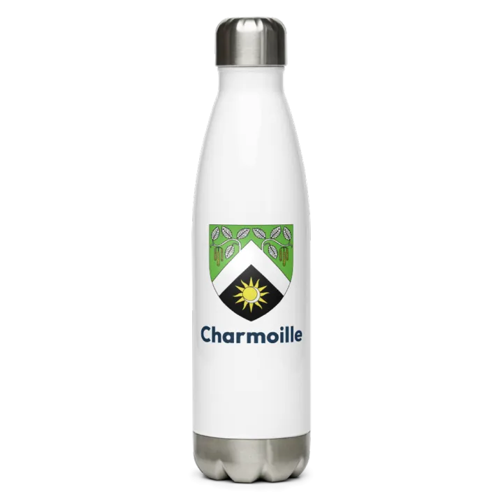 Gourde inox blason de Charmoille