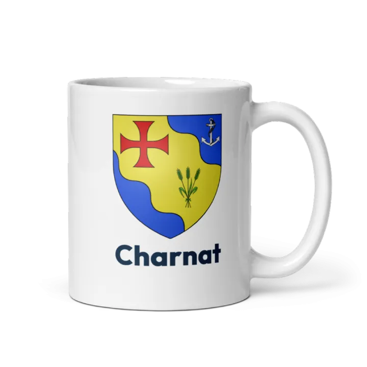 Mug blason de Charnat