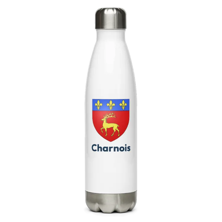 Gourde inox blason de Charnois