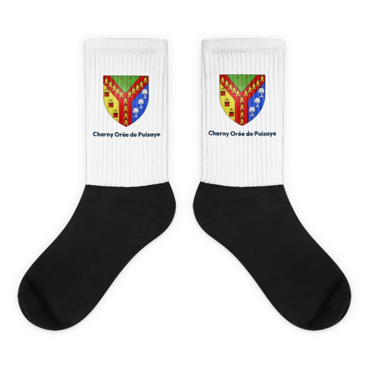 Chaussettes — blason de Charny Orée de Puisaye