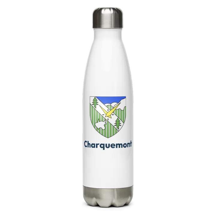 Gourde inox blason de Charquemont