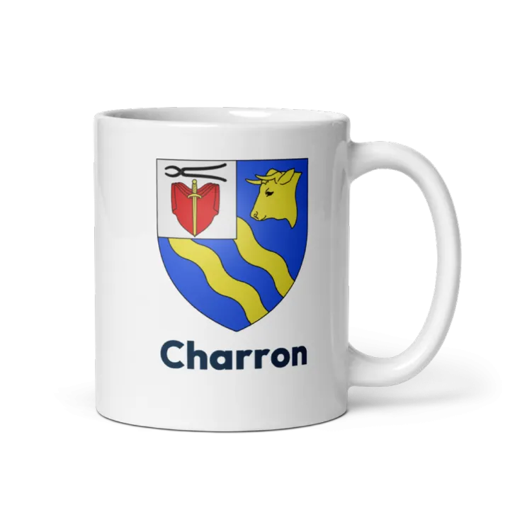 Mug blason de Charron