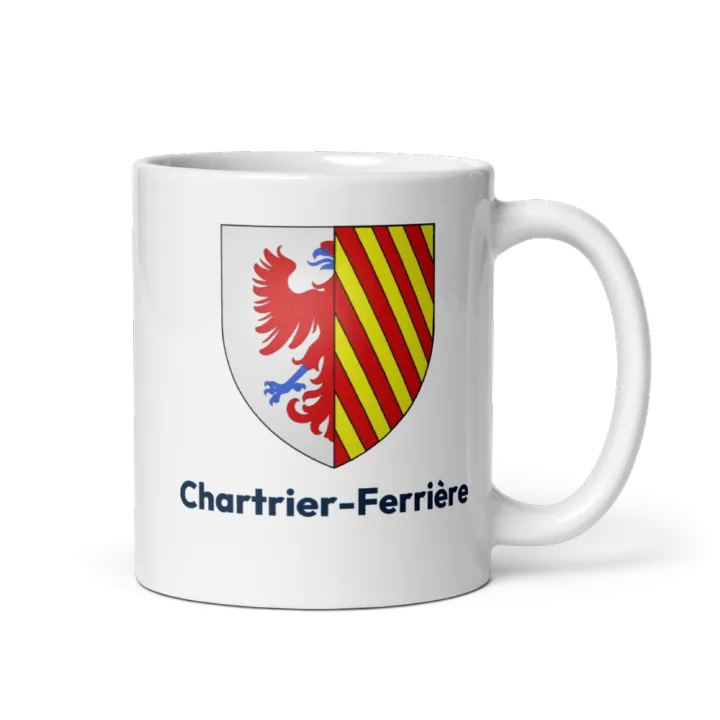 Mug blason de Chartrier-Ferrière