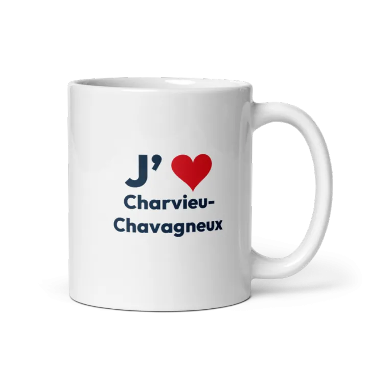 Mug « J’❤ Charvieu-Chavagneux »