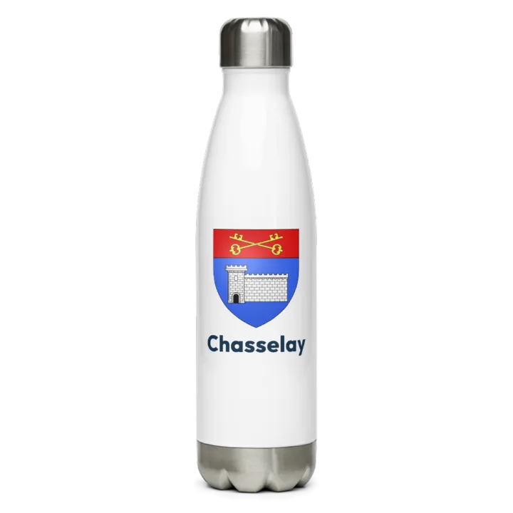 Gourde inox blason de Chasselay