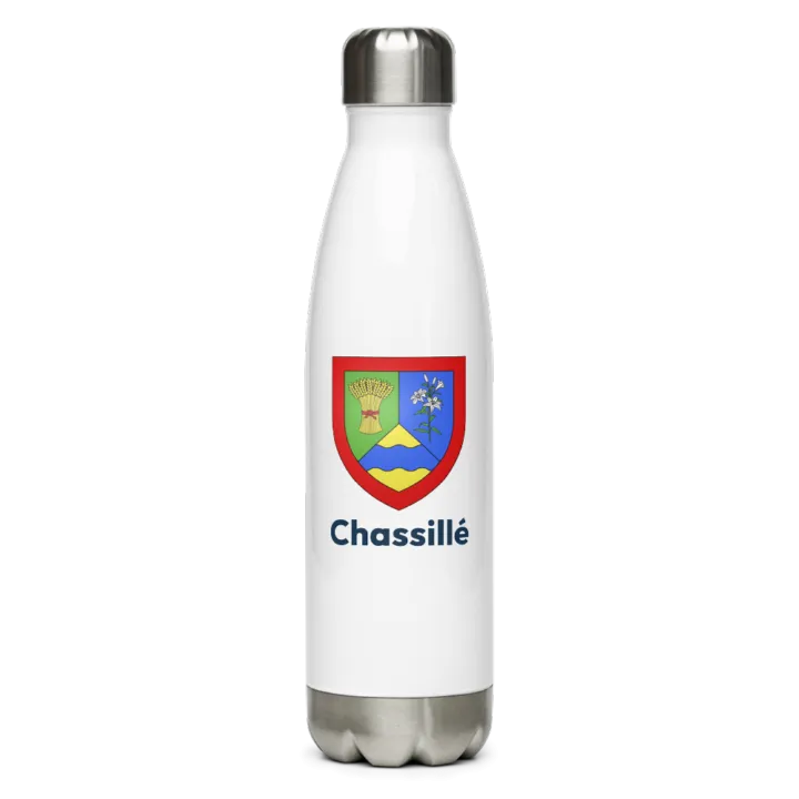 Gourde inox blason de Chassillé