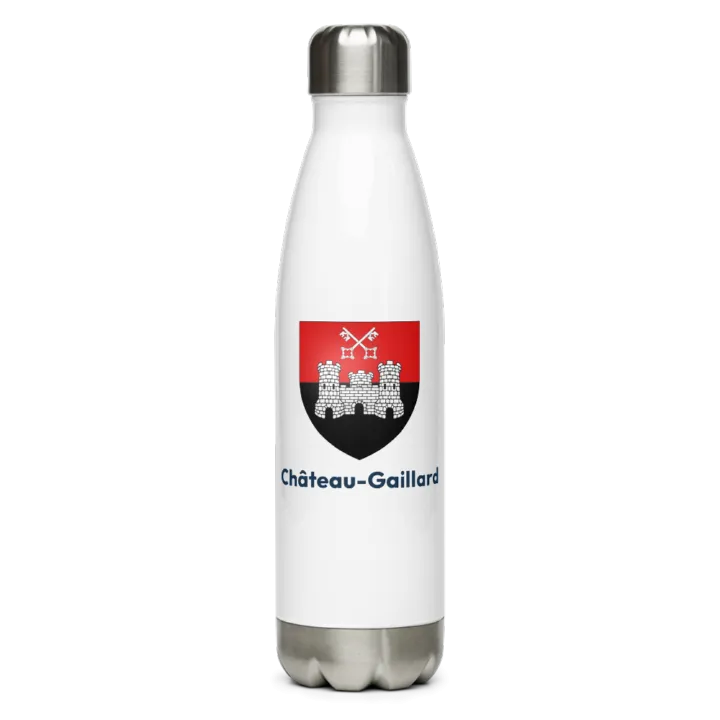 Gourde inox blason de Château-Gaillard