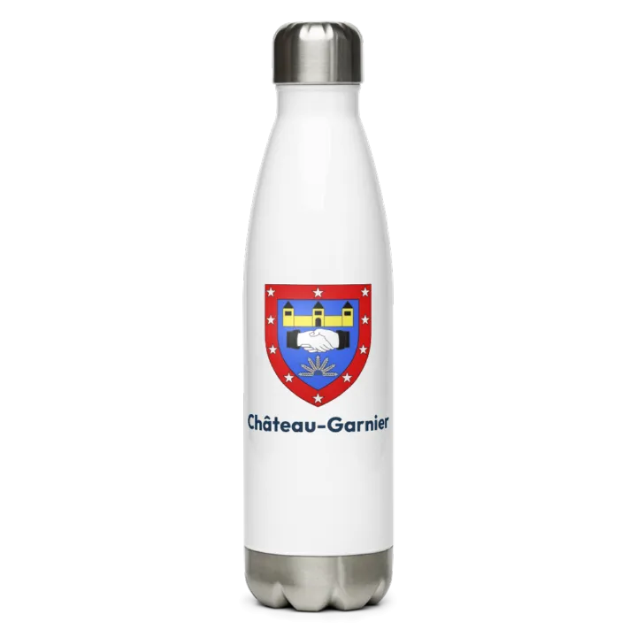 Gourde inox blason de Château-Garnier