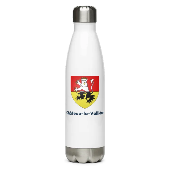 Gourde inox — blason de Château-la-Vallière