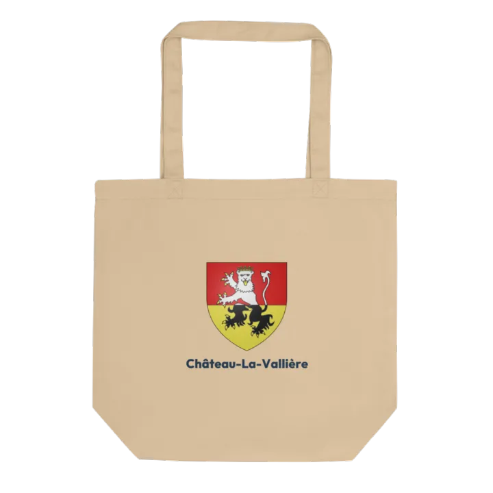 Tote bag coton bio — blason de Château-la-Vallière