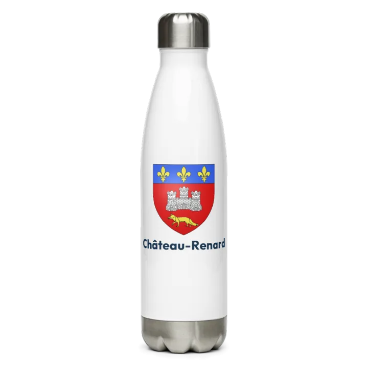 Gourde inox blason de Château-Renard