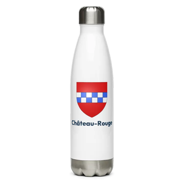Gourde inox blason de Château-Rouge