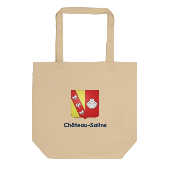 Tote bag coton bio — blason de Château-Salins