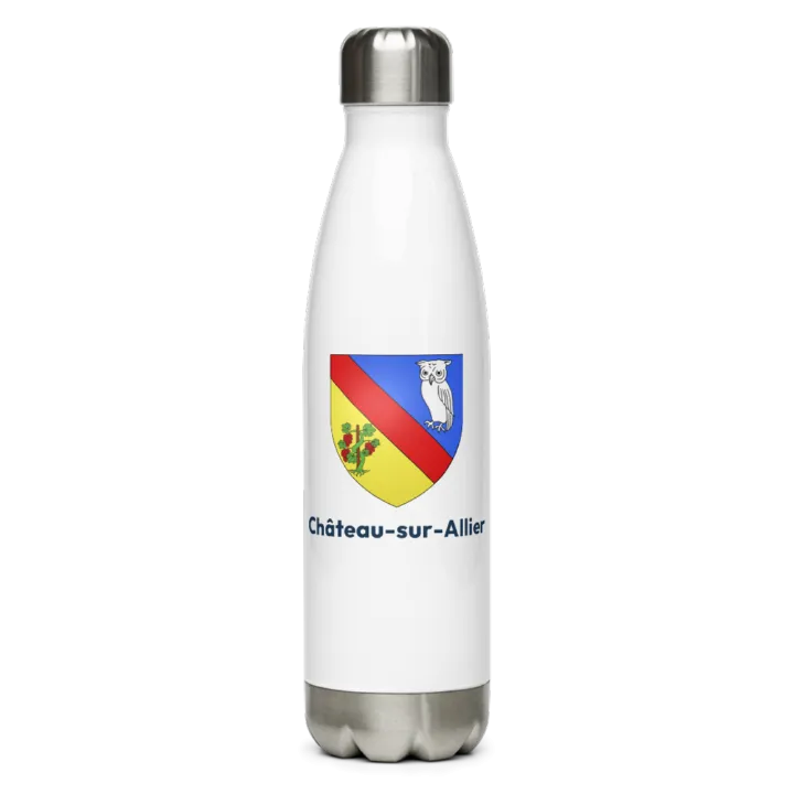 Gourde inox blason de Château-sur-Allier