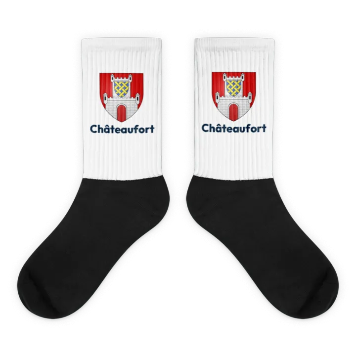 Chaussettes — blason de Châteaufort