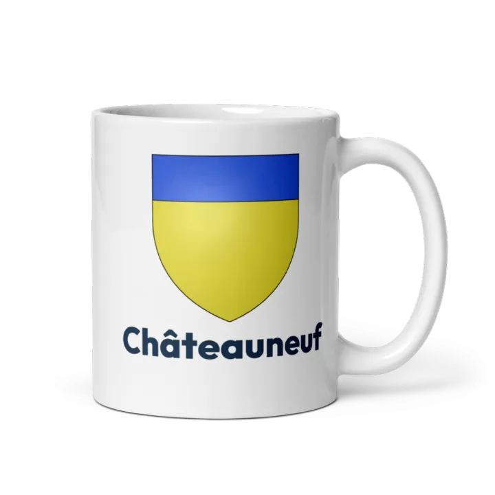 Mug blason de Châteauneuf