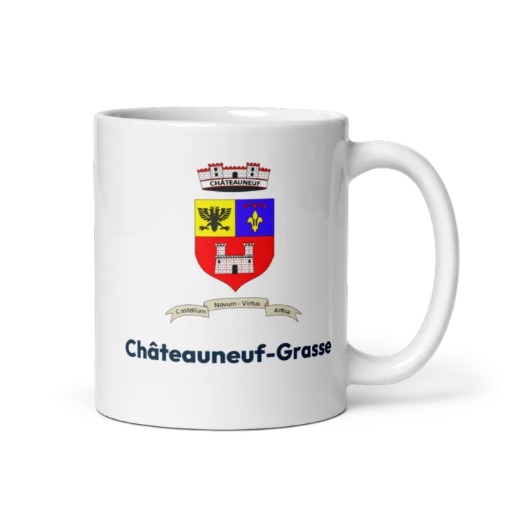 Mug blason de Châteauneuf-Grasse