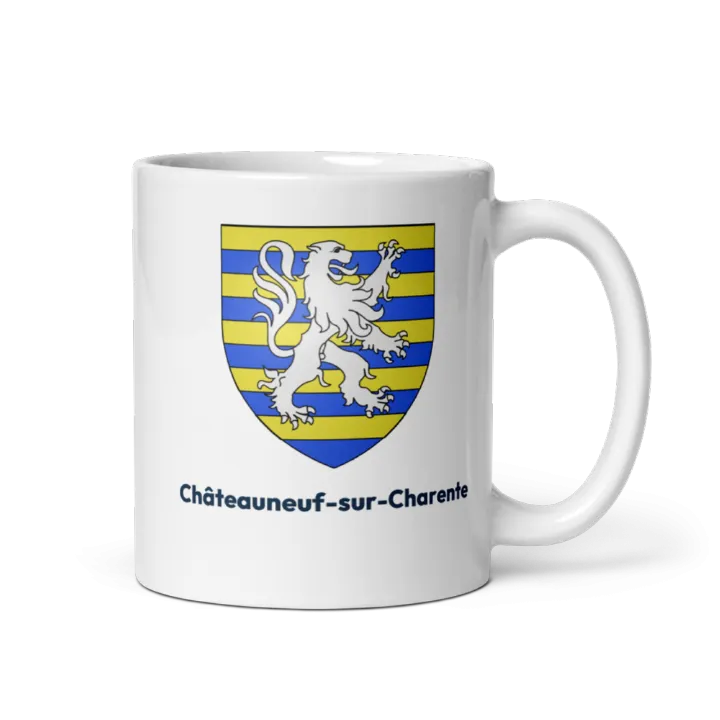 Mug blason de Châteauneuf-sur-Charente
