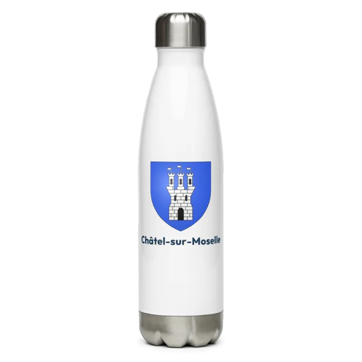 Gourde inox blason de Châtel-sur-Moselle