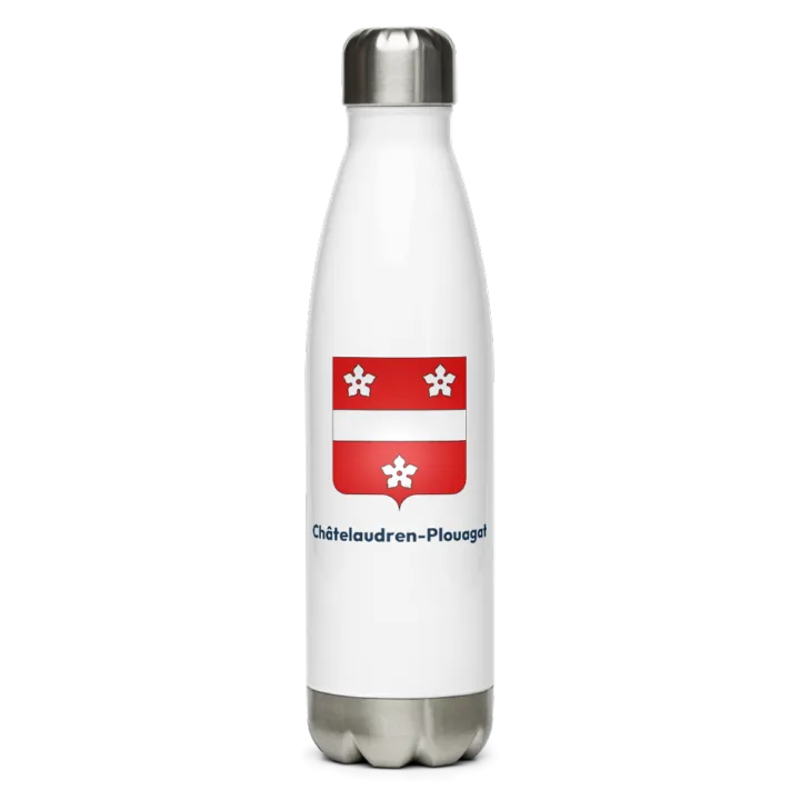 Gourde inox blason de Châtelaudren-Plouagat