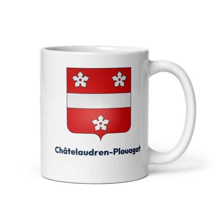 Mug blason de Châtelaudren-Plouagat