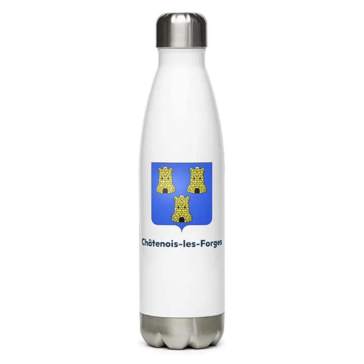 Gourde inox blason de Châtenois-les-Forges