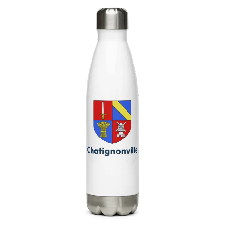 Gourde inox blason de Chatignonville