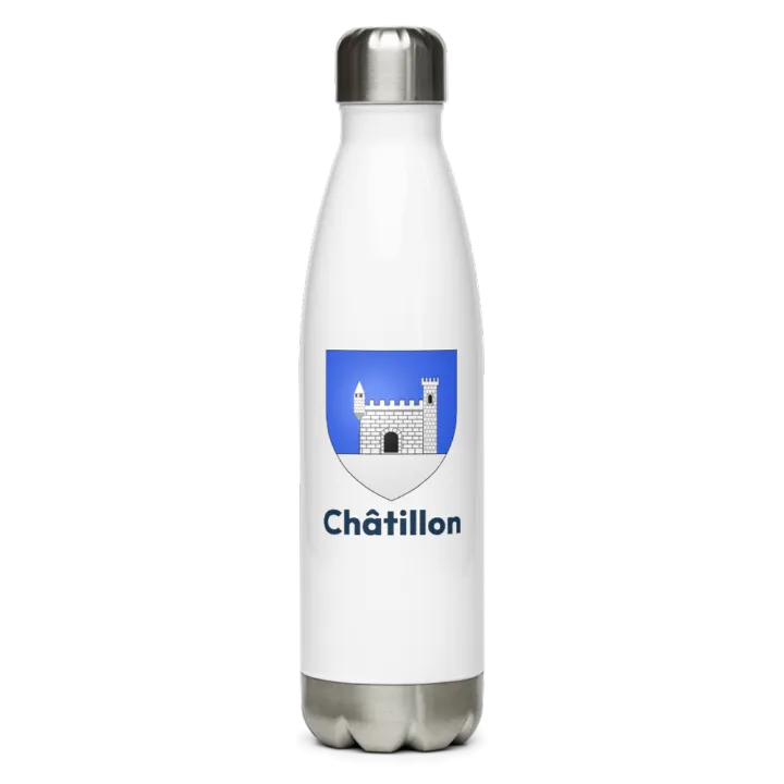 Gourde inox blason de Châtillon