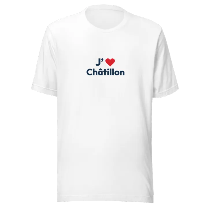 T-shirt « J’❤ Châtillon »