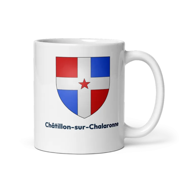Mug blason de Châtillon-sur-Chalaronne