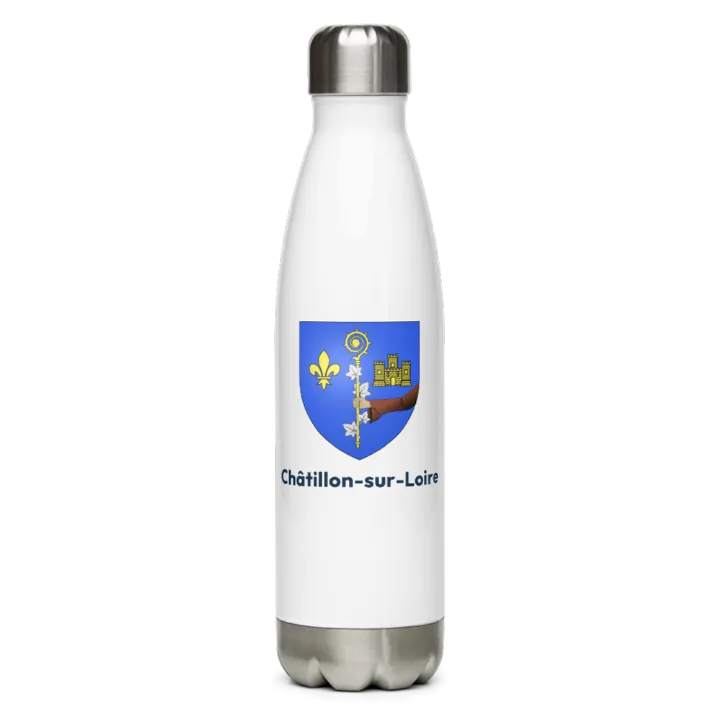 Gourde inox blason de Châtillon-sur-Loire