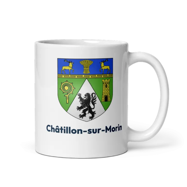 Mug blason de Châtillon-sur-Morin