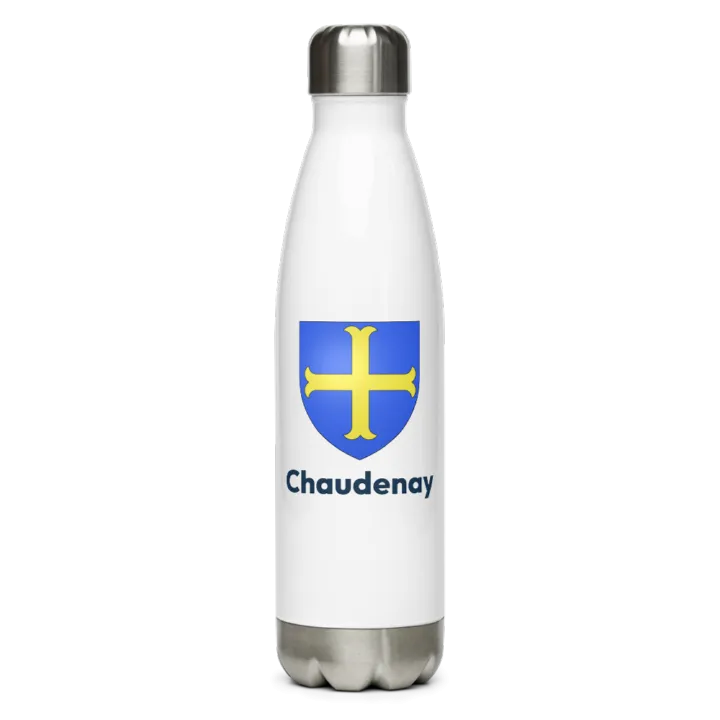 Gourde inox blason de Chaudenay