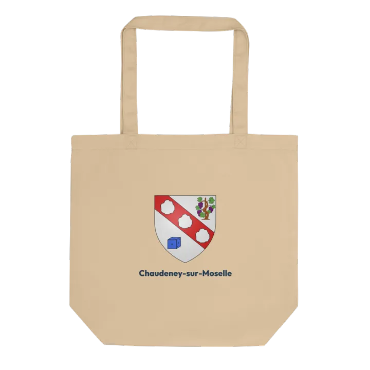 Tote bag coton bio — blason de Chaudeney-sur-Moselle