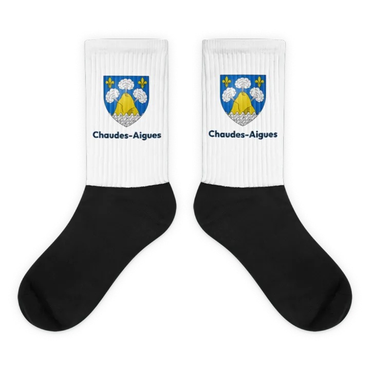 Chaussettes — blason de Chaudes-Aigues