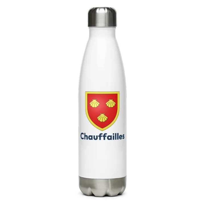 Gourde inox blason de Chauffailles
