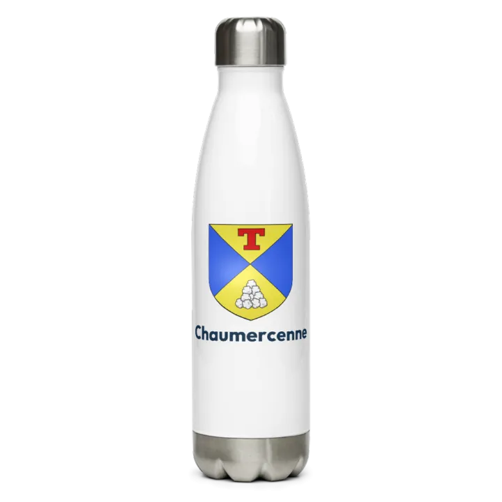 Gourde inox blason de Chaumercenne