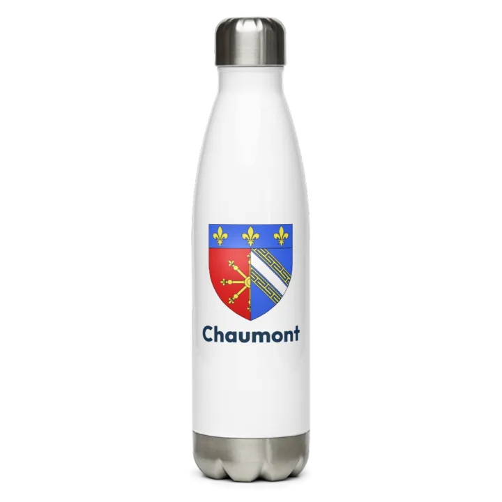 Gourde inox blason de Chaumont