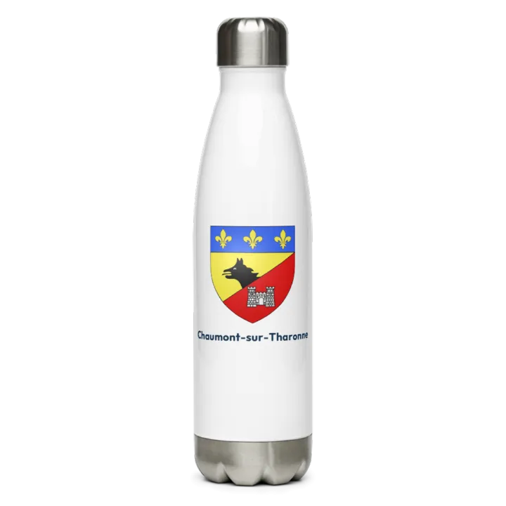 Gourde inox blason de Chaumont-sur-Tharonne