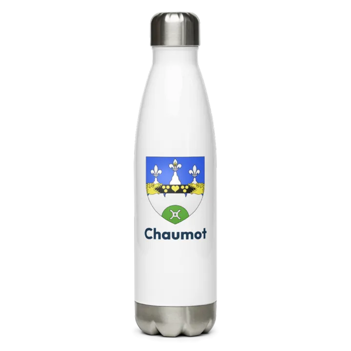 Gourde inox blason de Chaumot