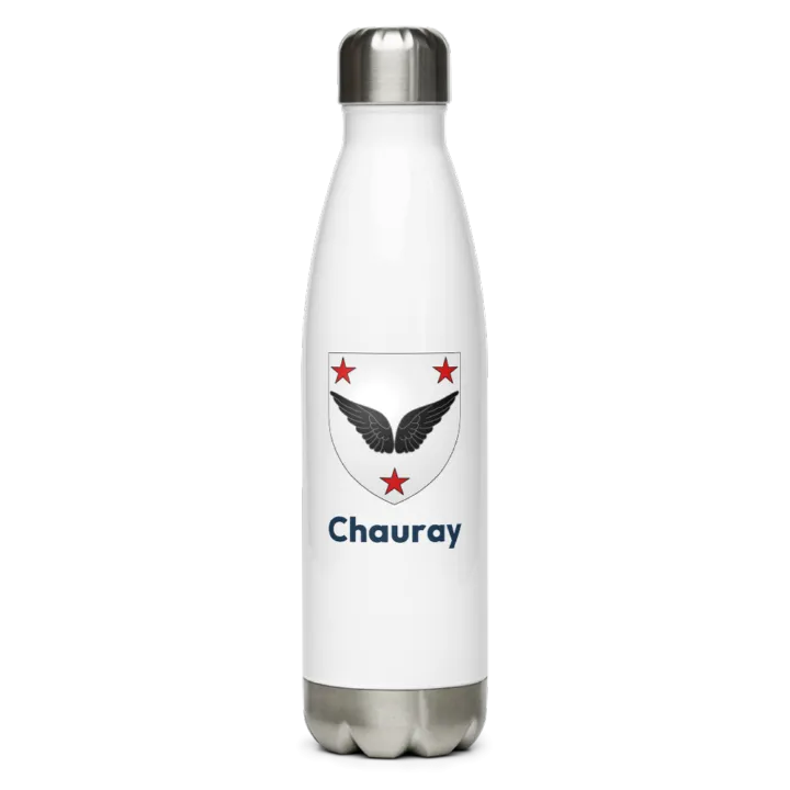 Gourde inox blason de Chauray