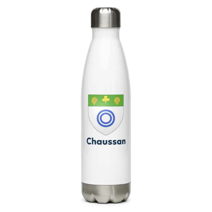 Gourde inox blason de Chaussan