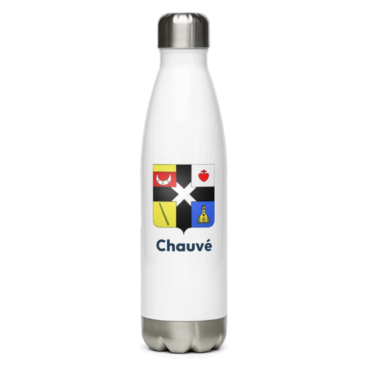 Gourde inox blason de Chauvé