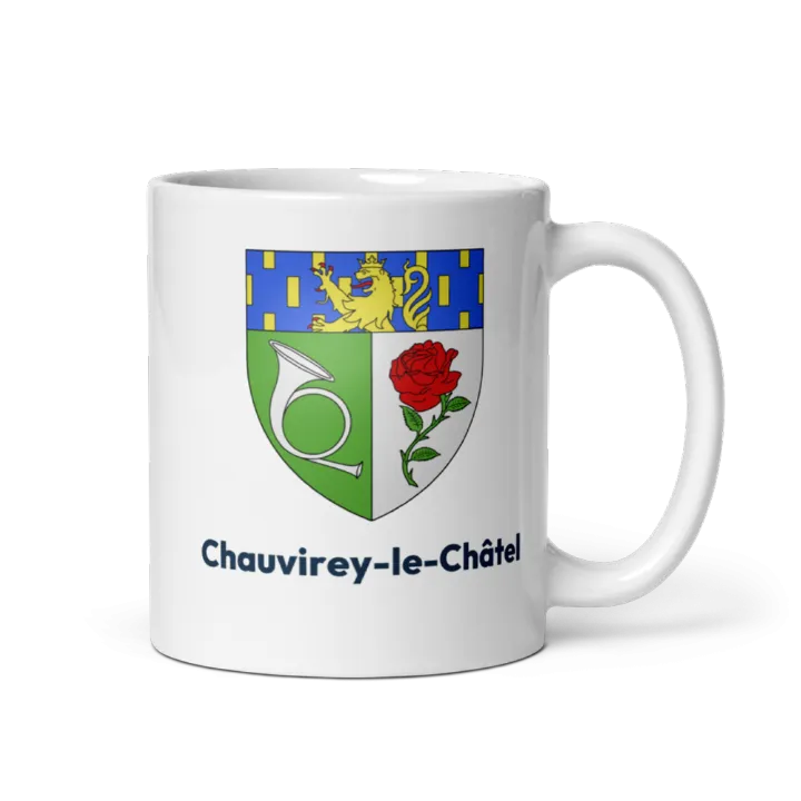 Mug blason de Chauvirey-le-Châtel