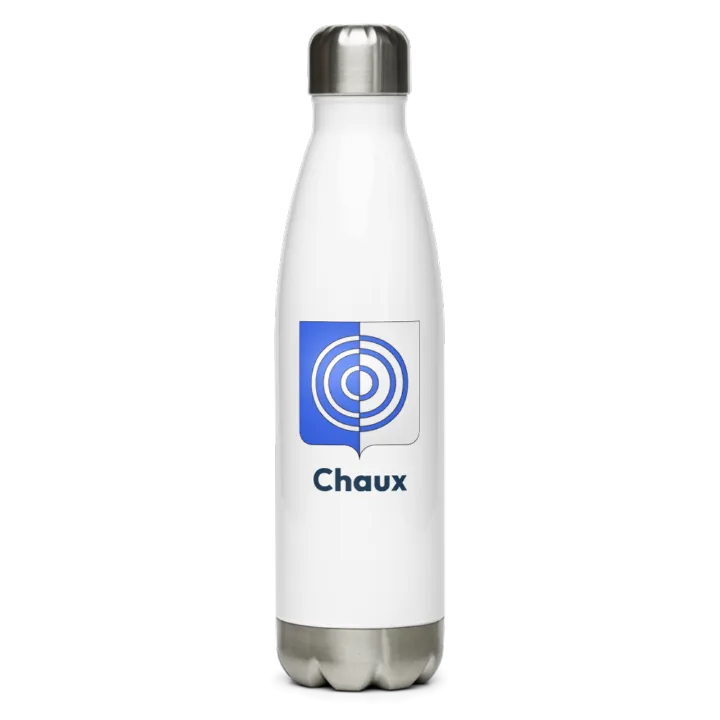 Gourde inox blason de Chaux