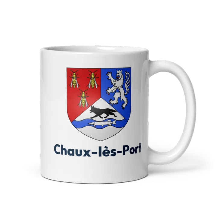 Mug blason de Chaux-lès-Port
