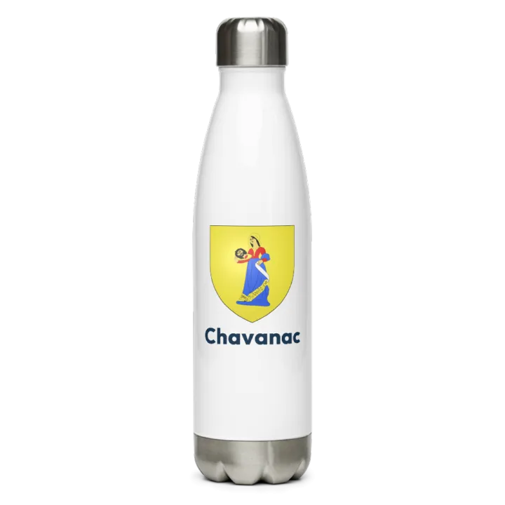 Gourde inox blason de Chavanac