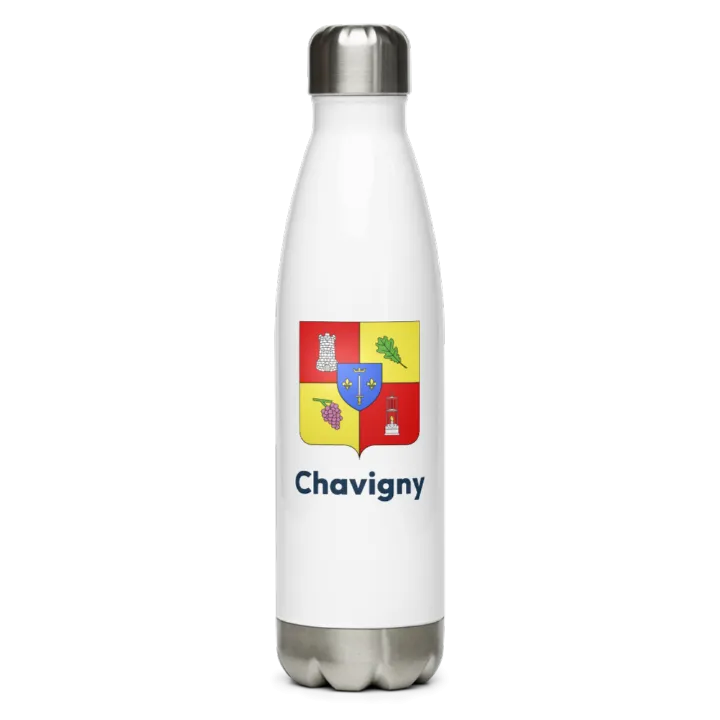 Gourde inox blason de Chavigny