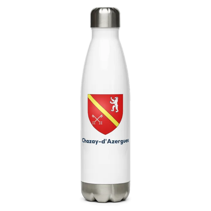 Gourde inox blason de Chazay-d'Azergues
